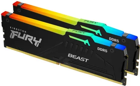Kingston Technology FURY Beast RGB módulo de memoria 32 GB 2 x 16 GB DDR5 5600 MHz