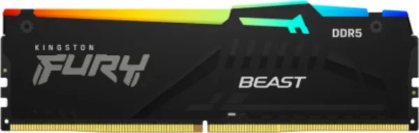 DDR5 8 GB 6000 MHz. FURY BEAST RGB KINGSTON
