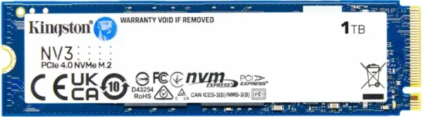 1 TB SSD NV3 M.2 2280 NVME PCI-E KINGSTON