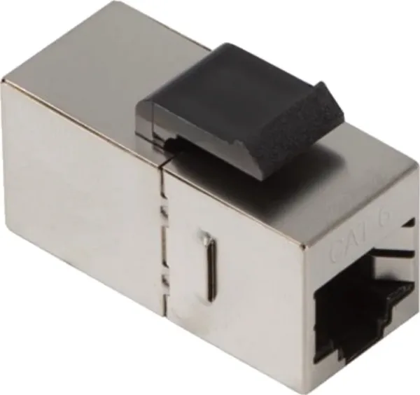 Conector keystone phasak h - h  rj45 rj45 ftp cat. 6 metal