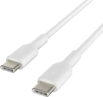 Belkin CAB003BT2MWH cable USB 2 m USB C Blanco