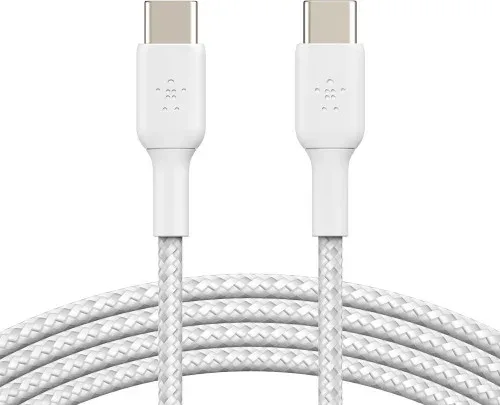 Belkin CAB004BT1MWH cable USB 1 m USB C Blanco