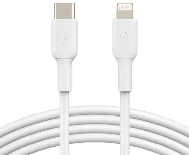 Belkin CAA003BT1MWH cable de conector Lightning 1 m Blanco