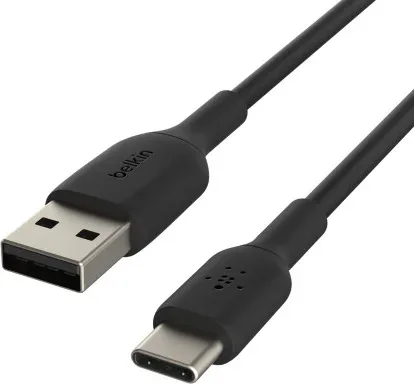 Belkin CAB001BT2MBK cable USB 2 m USB A USB C Negro