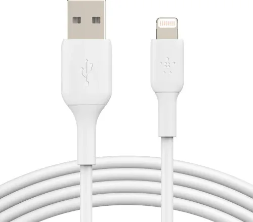 Belkin CAA001BT1MWH cable de conector Lightning 1 m Blanco