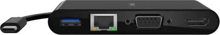 Belkin AVC005BTBK base para portátil y replicador de puertos Alámbrico USB 3.2 Gen 1 (3.1 Gen 1) Type-C Negro