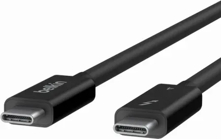 Belkin INZ003BT1MBK cable Thunderbolt 1 m 40 Gbit/s Negro
