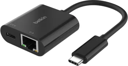 Belkin INC019BTBK base para portátil y replicador de puertos Alámbrico USB 3.2 Gen 1 (3.1 Gen 1) Type-C Negro