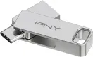 Memoria USB 3.2 Pny 64Gb Duo Link Type-C Dual
