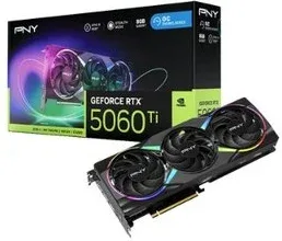 Tarjeta Gráfica Pny RTX 5060Ti Overclocked Dual Fan 8GB