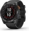 Smartwatch Garmin Fenix 7X Pro Solar Gris Correa Negra