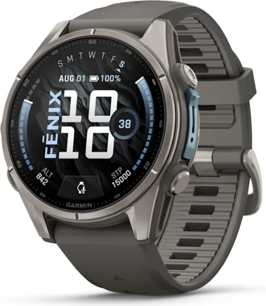 Smartwatch Gamin Fenix 9 43Mm Amoled Grey Band