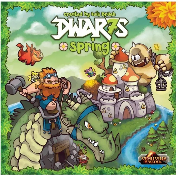 Juego de mesa dwar7s muelle de dwar7s edad recomendada 13 años idioma ingles
