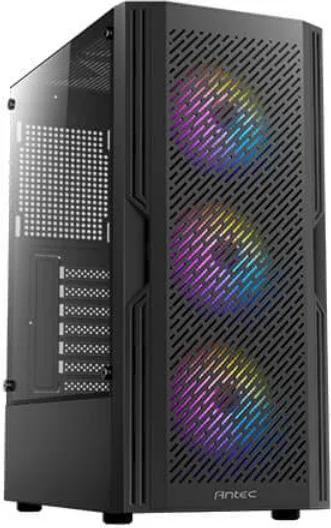CAJA GAMING ANTEC AX20 MATX 2XUSB 2.0 SIN FTE NEGRO RGB