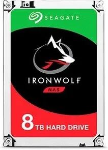 DISCO DURO 3.5  8TB SATA 3 SEAGATE 256MB IRONWOLF