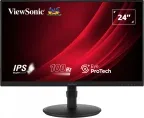Monitor Viewsonic 24" Vg2408A-Mhd FHD IPS LED VGA HDMI Dp Multi Ergonomic