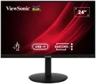 Monitor Viewsonic 24" Vg2409-U FHD IPS 2 X HDMI Dp In Out USB C Rj45 Ergo