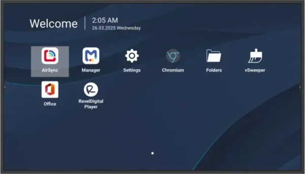 Viewsonic CDE4314-2C pantalla de señalización Pantalla plana para señalización digital 109,2 cm (43") LCD WiFi 500 cd / m² 4K Ultra HD Negro Procesador incorporado Android 14 24/7