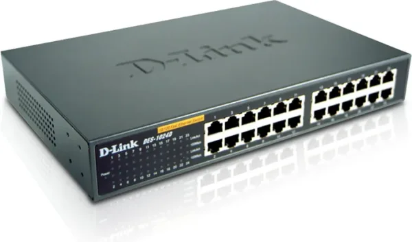 D-LINK SWITCH 24 PUERTOS 10/100