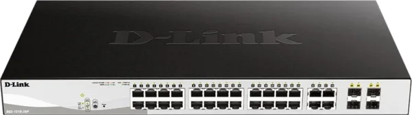 Switch d - link 28 puertos gestionable 24 10 - 100 - 1000 poe layer2 smartiii