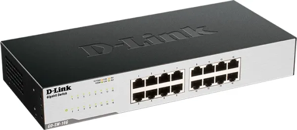 D-LINK SWITCH 16 PUERTOS 10/100/1Gbit DLINKGO