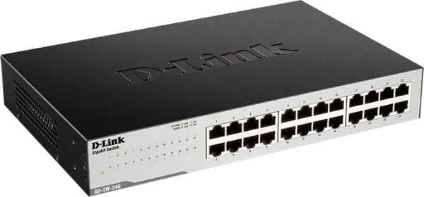 D-LINK SWITCH 24 PUERTOS 10/100/1Gbit DLINKGO