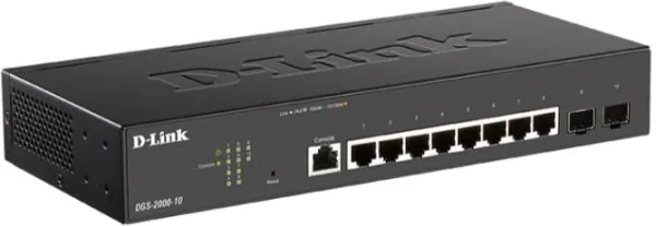 D-LINK SWITCH 8 PUERTOS 10/100/1Gbit w/2 SFP