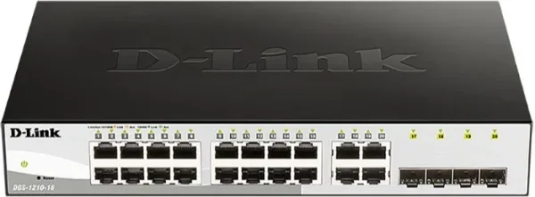 D-LINK SWITCH 16 PUERTOS 10/100/1Gbit + 4 Combo SFP