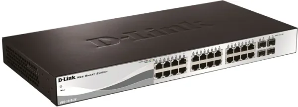 D-LINK SWITCH 28 PUERTOS 10/100/1Gbit +4 Gbit. SFP