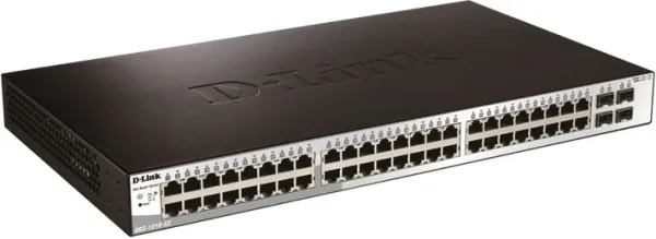 D-LINK SWITCH 52 PUERTOS 10/100/1Gbit + 4 Combo SFP