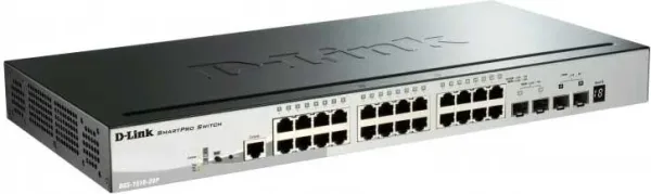 D-LINK SWITCH 28 PUERTOS 10/100/1Gbit w/2 10G SFP + 2 SFP