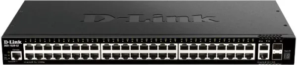 D-LINK SWITCH 52 PUERTOS 1Gbit + 2 10 Gbit ETH +2 10 Gbit SFP