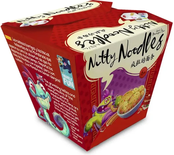 Juego de mesa nutty noodles pegi 6