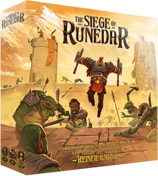 Juego de mesa the siege of runedar pegi 10