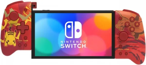 Splitpad hori pro pokemon pikachu y charizard para nintendo switch