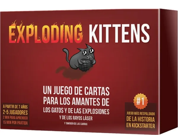 Juego de mesa exploding kittens pegi 7