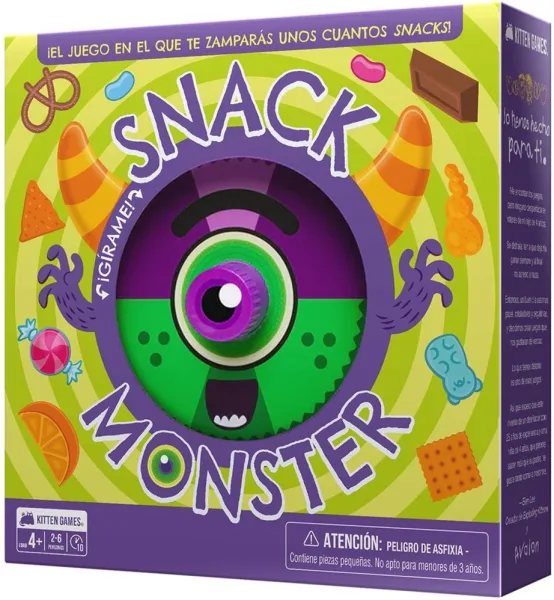 Juego de mesa snack monster