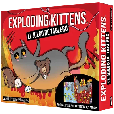 Juego de mesa exploding kittens: el juego de tablero