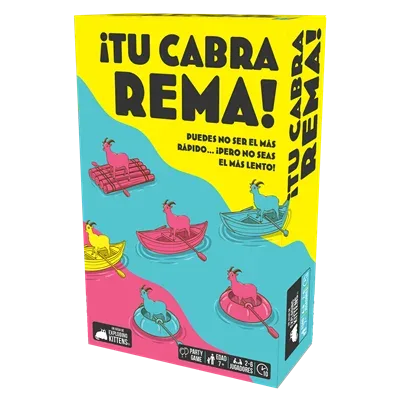 Juego de mesa ¡tu cabra rema!