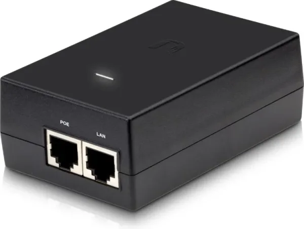Inyector PoE Ubiquiti PoE-48-24W-G Isp PoE Injectors 48V 24W 0,5A Giga