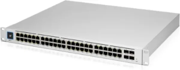 UBIQUITI UNIFI SWITCH 48 PUERTOS USW-PRO-48-PoE RACK w/4 SFP+