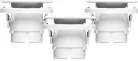 ACCESORIO UBIQUITI UVC-G3-F-C-3 UNIFI PROTECT TECHO PARA UVC-G3-FLEX PACK 3 UND