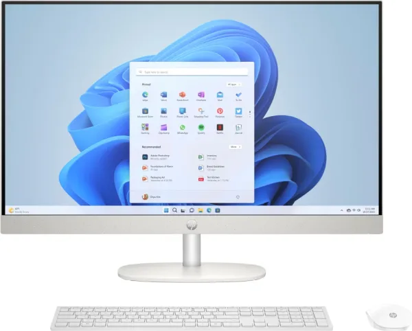 PC AIO HP 27-CR0128NS i5-1335U 16GB 512GB 27" W11H BLANCO