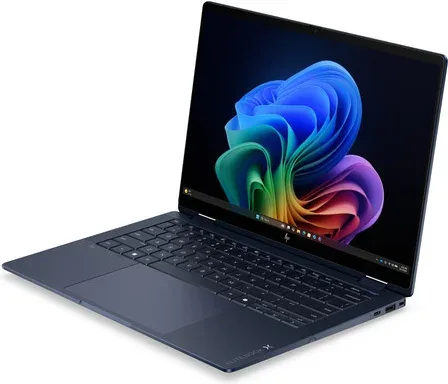 HP EliteBook X Flip G2i 14 inch Notebook Next Gen AI PC Wolf Pro Security Edition Copilot+ PC Intel Core Ultra 5 325 Híbrido (2-en-1) 35,6 cm (14") Pantalla táctil WUXGA 32 GB LPDDR5x-SDRAM 512 GB SSD Wi-Fi 7 (802.11be) Windows 11 Pro Azul
