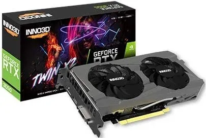 Tarjeta Gráfica Inno3D RTX 3050 8GB Twin X2 V2 8GB