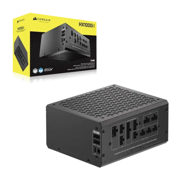 FUENTE ALIM. MODULAR CORSAIR ATX 3.1 PCIe 5.1 HX1000i 1000W CIBENETICS PLATINUM