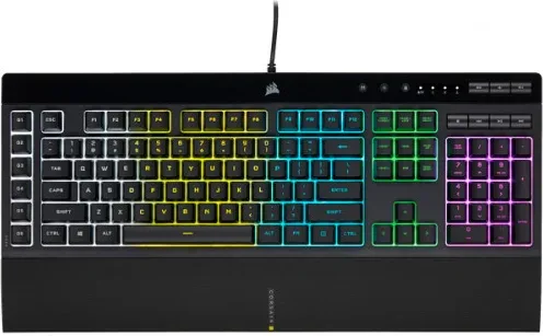Corsair K55 RGB PRO teclado USB QWERTY Español Negro