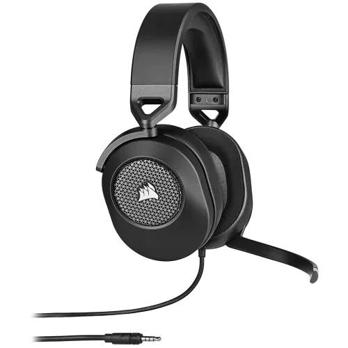 Corsair HS65 SURROUND Auriculares Alámbrico De mano Juego Carbono