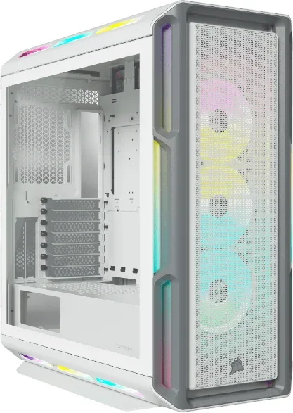 Caja Semitorre Atx Icue 5000T RGB Tg White Corsair