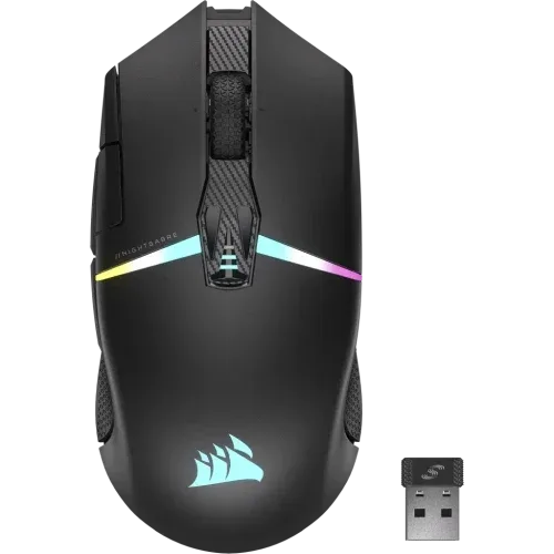 Corsair CH-931B011-EU ratón mano derecha RF Wireless + Bluetooth Óptico 26000 DPI
